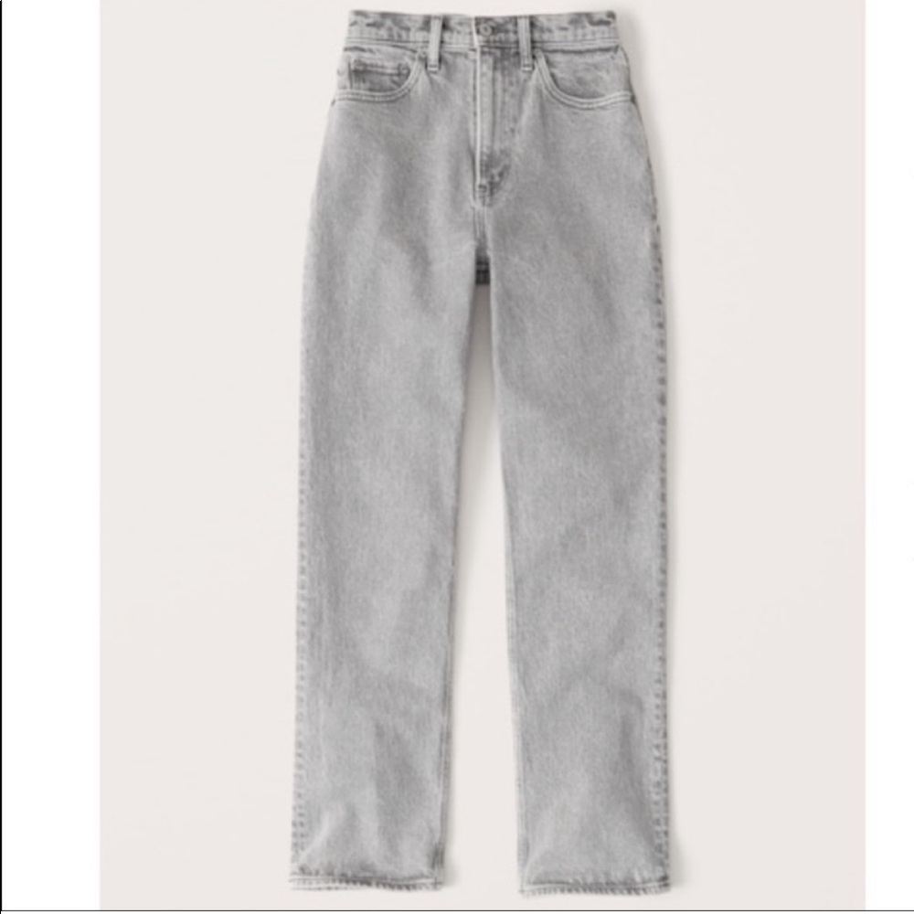 Abercrombie & Fitch The 90’s Straight Ultra High Rise